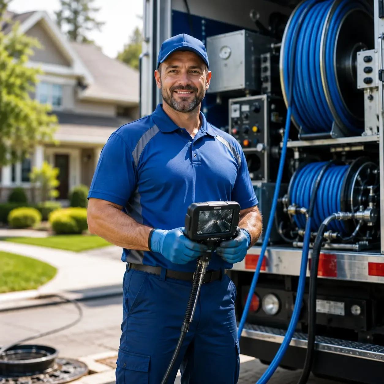 Local outdoor drain cleaning specialists in Olmsted Falls, OH
